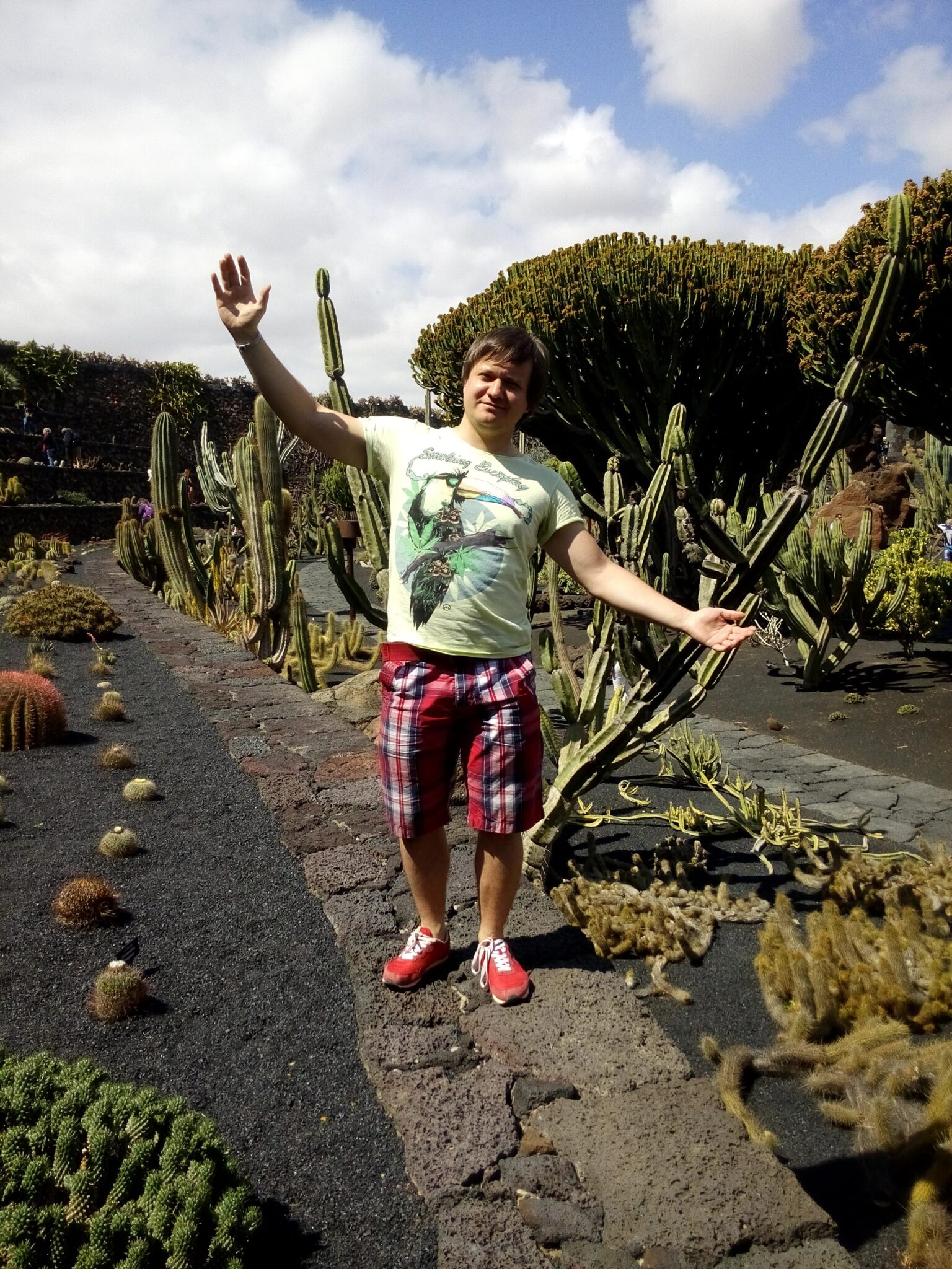 Me in Jardin de Cactus