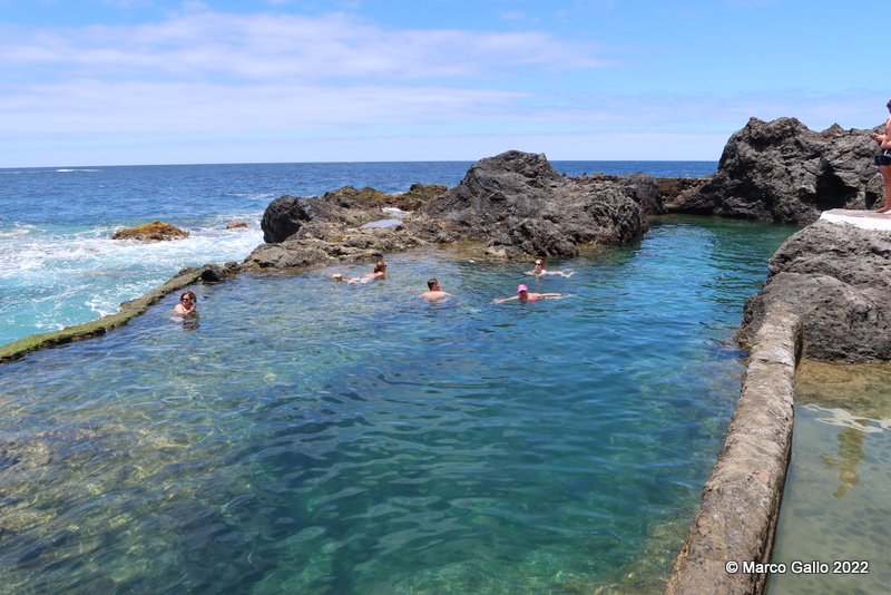 Natural pools El Caleton, Garachico,